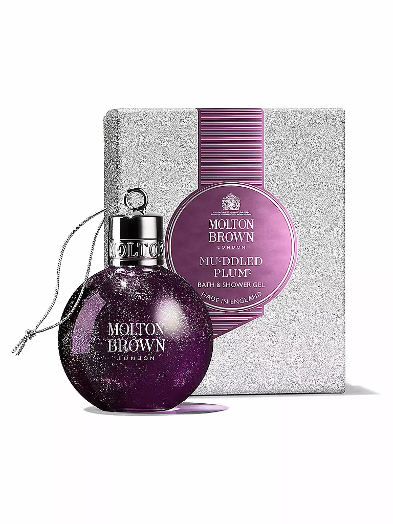 MOLTON BROWN | Muddled Plum Festive Bauble 75ml | transparent