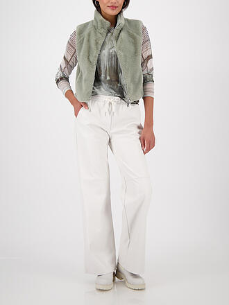 MONARI | Gilet in Felloptik