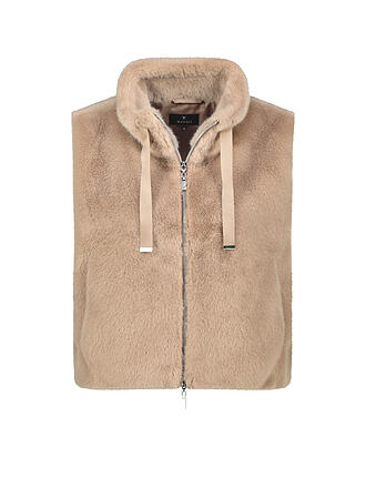MONARI | Gilet in Felloptik