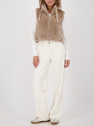 MONARI | Gilet in Felloptik