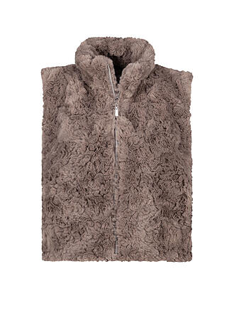 MONARI | Gilet in Felloptik