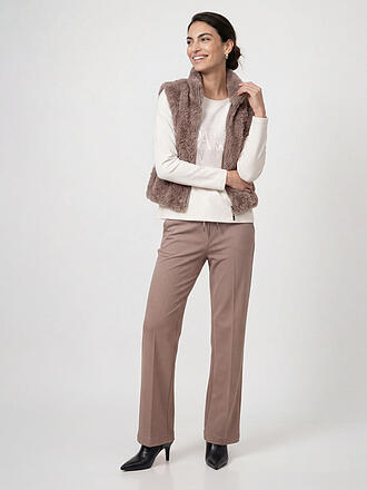 MONARI | Gilet in Felloptik