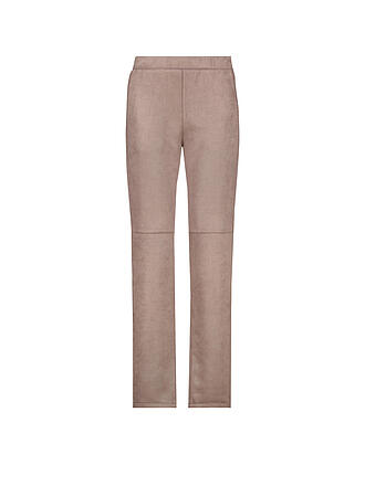 MONARI | Hose in Velourslederoptik