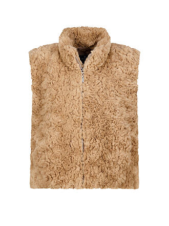 MONARI | Gilet in Felloptik
