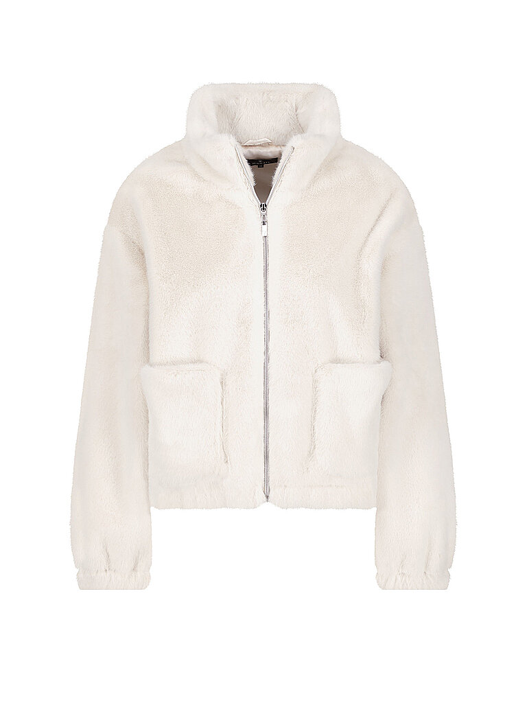 MONARI Jacke in Felloptik creme | 38