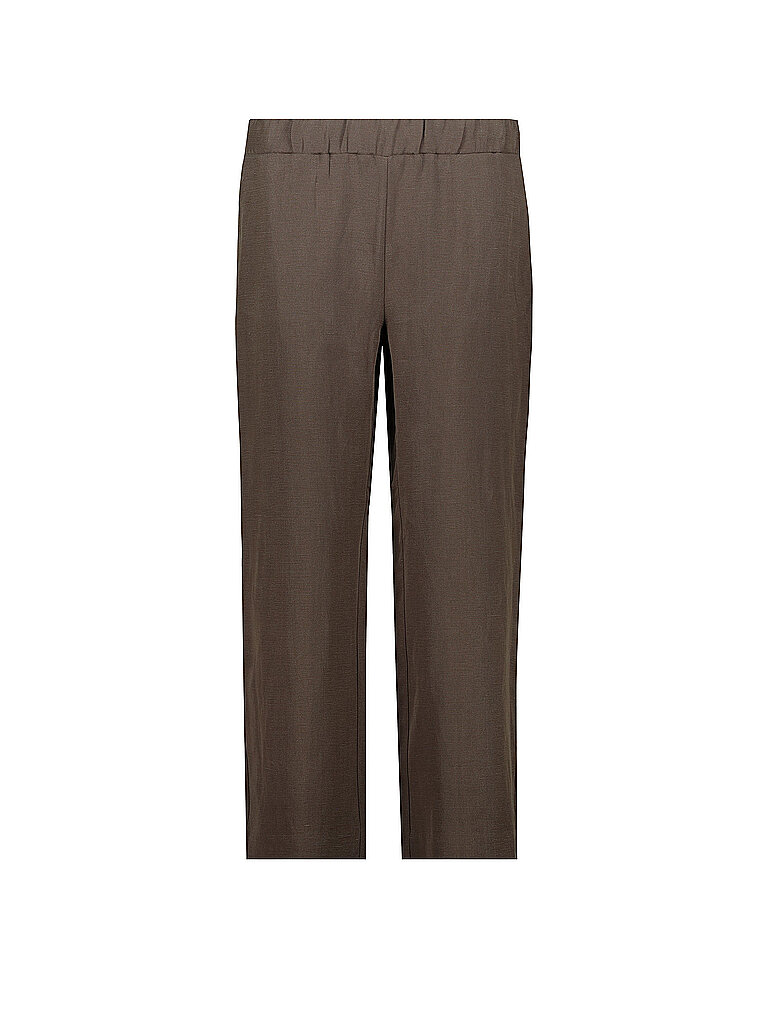 MONARI Hose Wide Leg 7/8 braun | 46