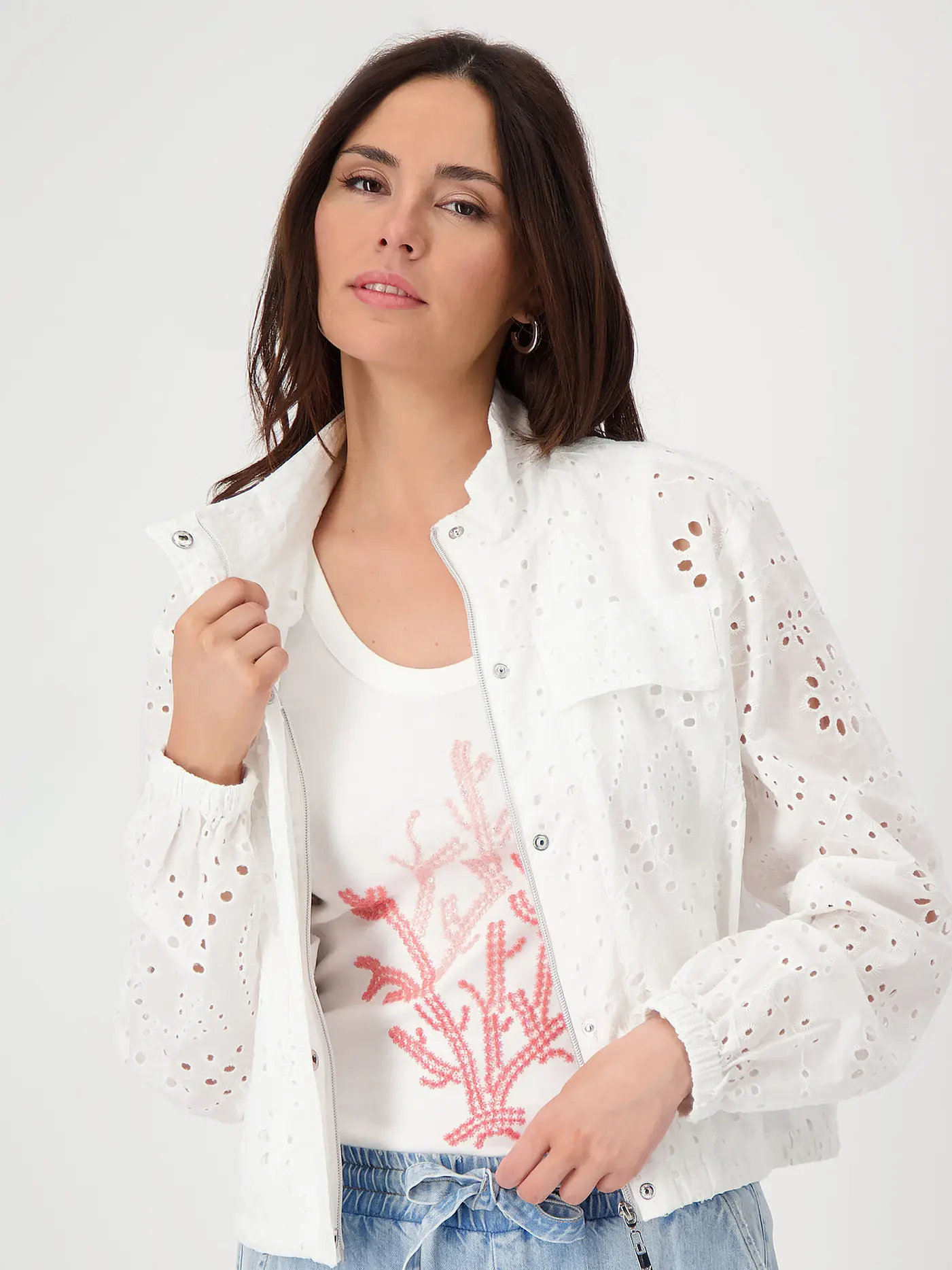 MONARI | Blouson  | creme