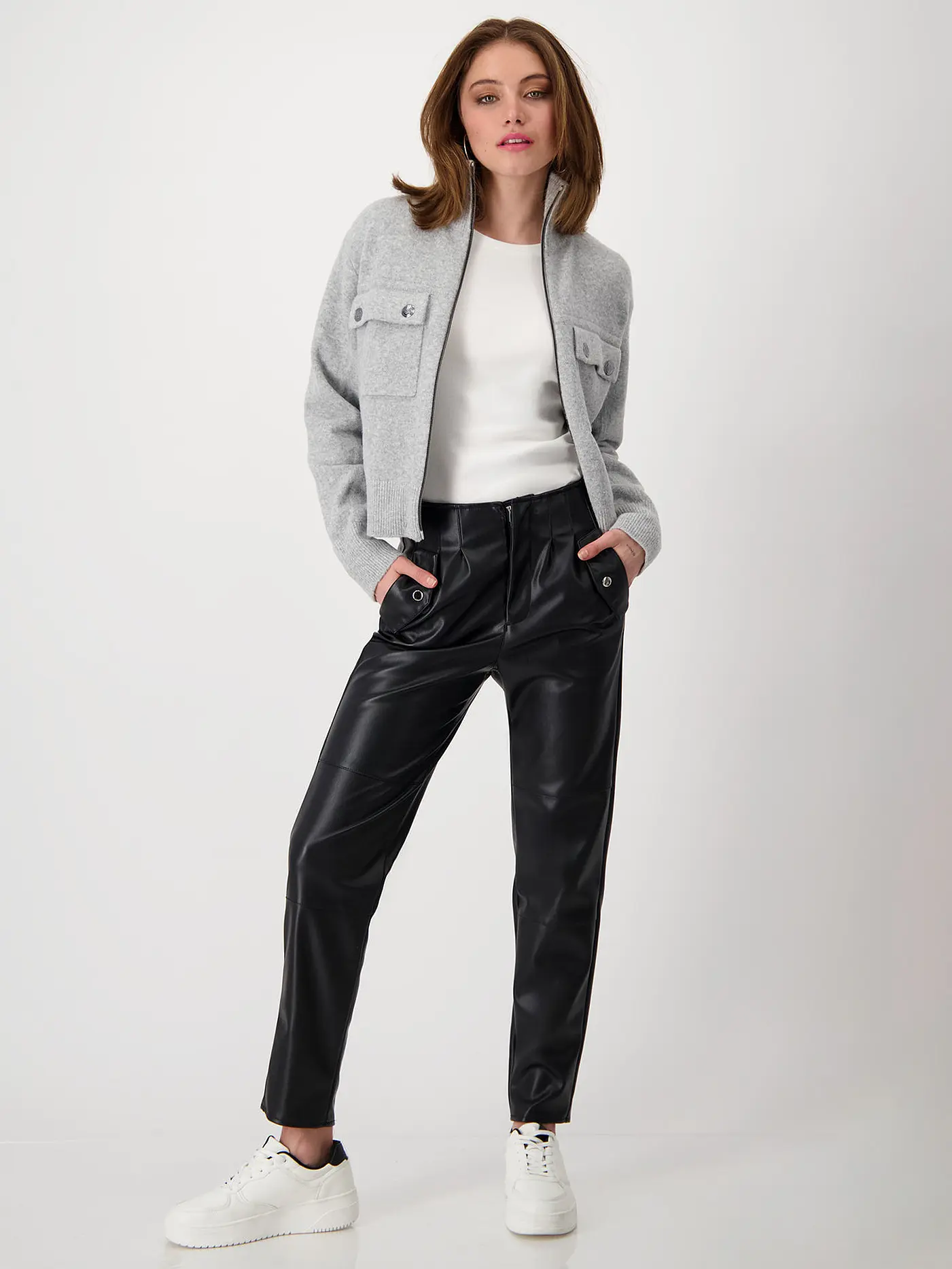 MONARI | Blouson | grau
