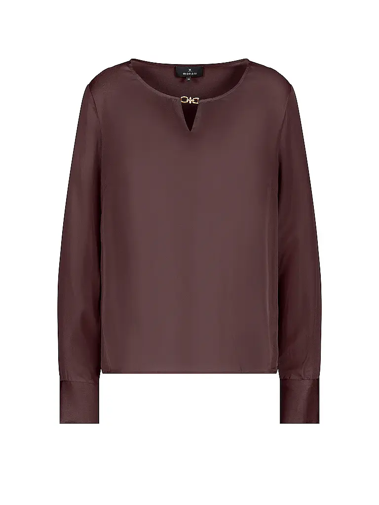 MONARI | Blusenshirt  | Braun