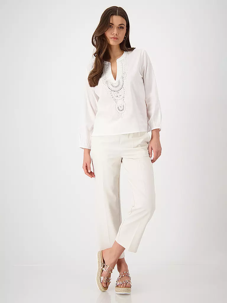 MONARI | Blusenshirt  | creme
