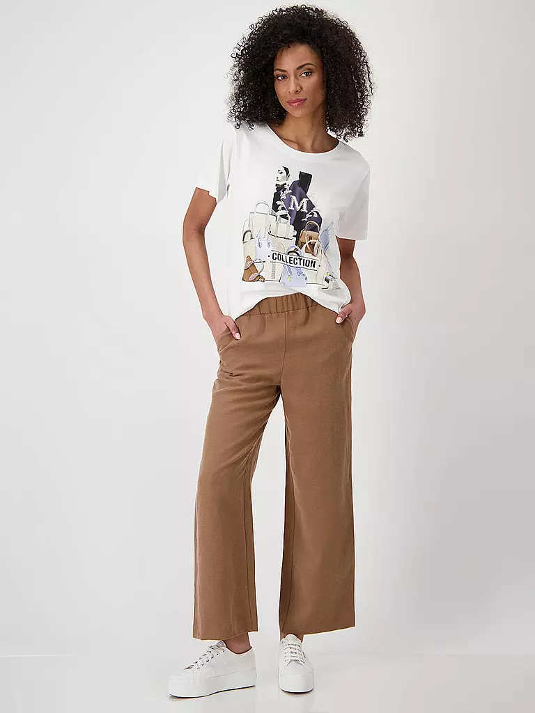 MONARI | Blusenshirt  | creme