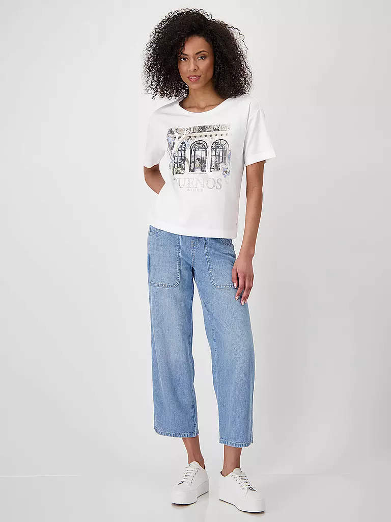 MONARI | Blusenshirt  | creme