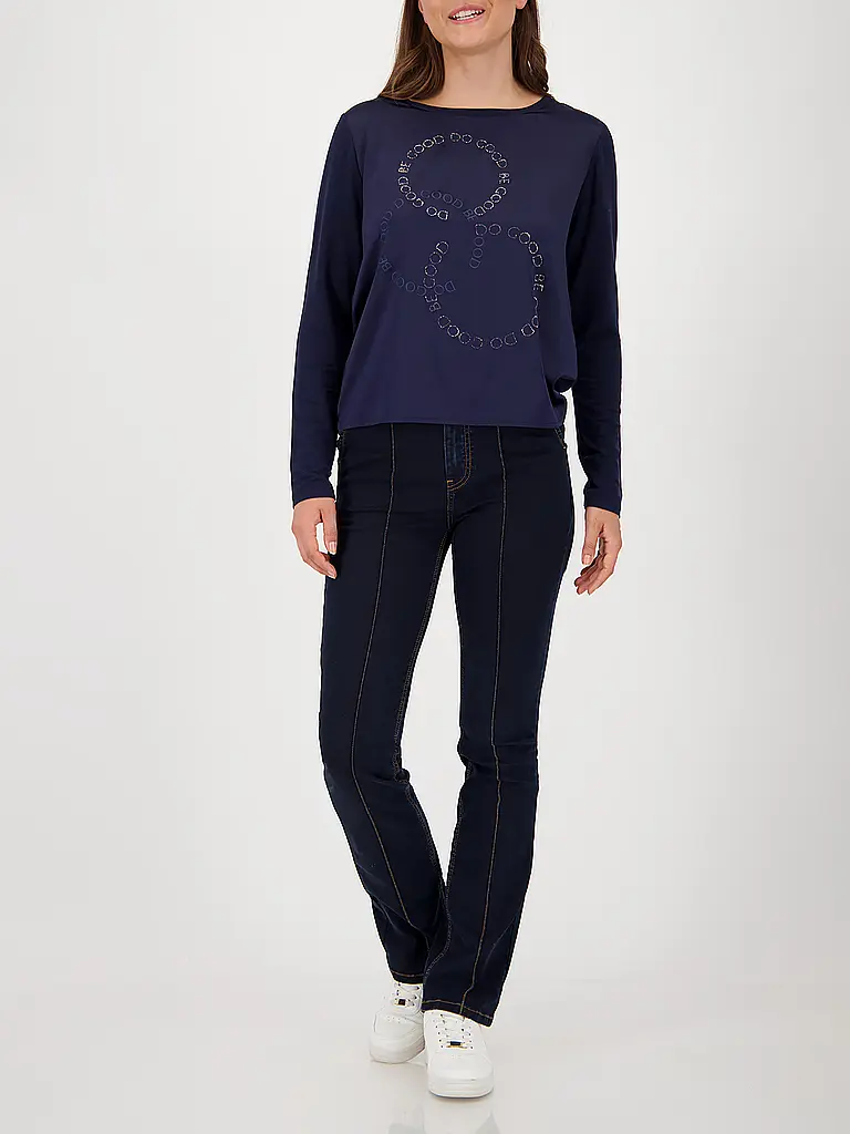 MONARI | Blusenshirt  | dunkelblau