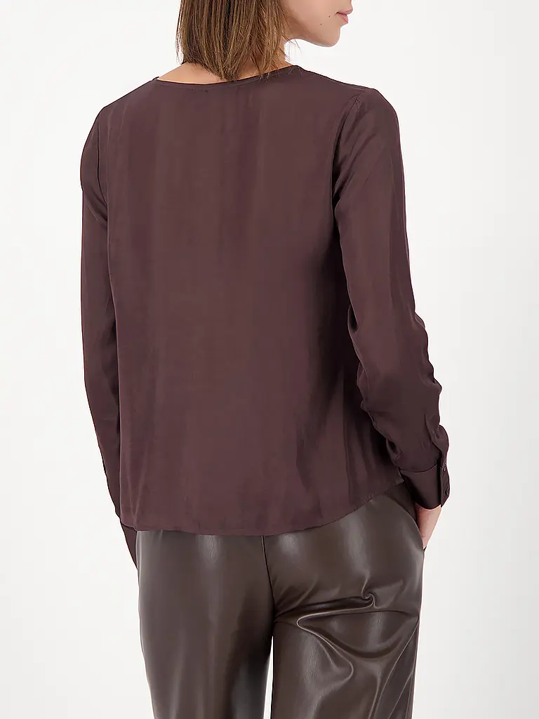 MONARI | Blusenshirt  | Braun