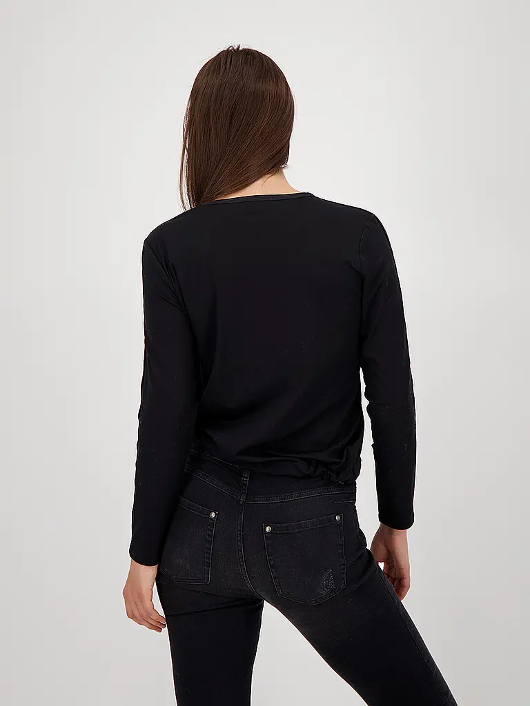 MONARI | Blusenshirt  | schwarz