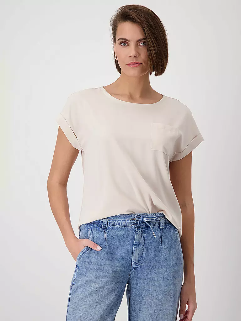 MONARI | Blusenshirt  | beige