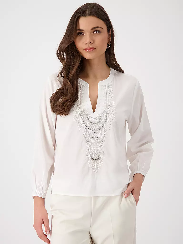 MONARI | Blusenshirt  | creme