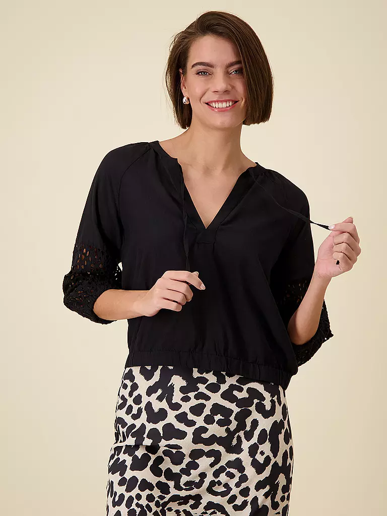 MONARI | Blusenshirt  | schwarz