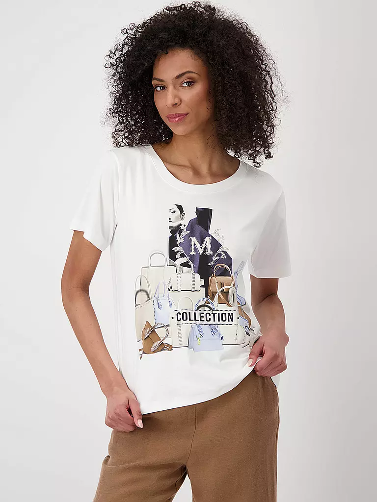 MONARI | Blusenshirt  | creme