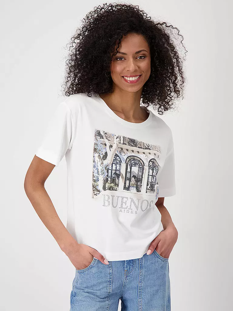 MONARI | Blusenshirt  | creme