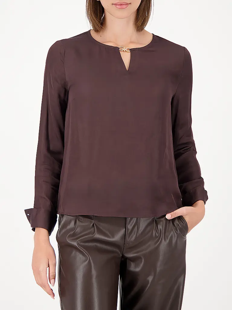 MONARI | Blusenshirt  | Braun