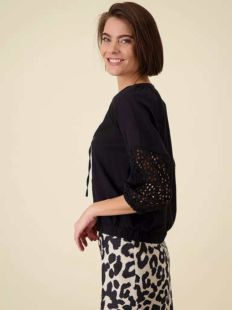MONARI | Blusenshirt  | schwarz