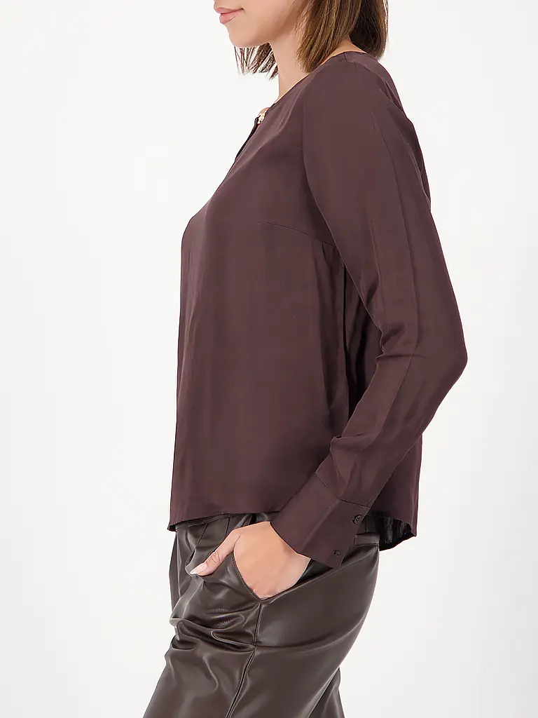 MONARI | Blusenshirt  | Braun