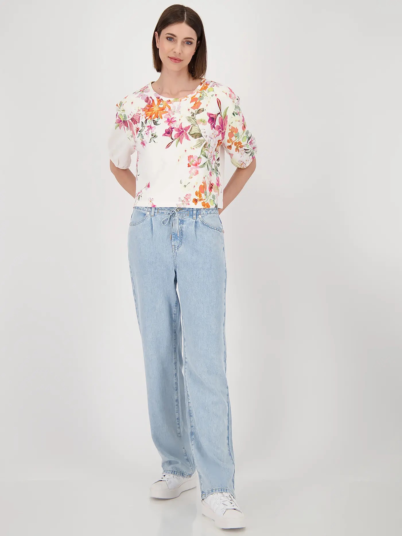 MONARI | Blusenshirt BALI | creme