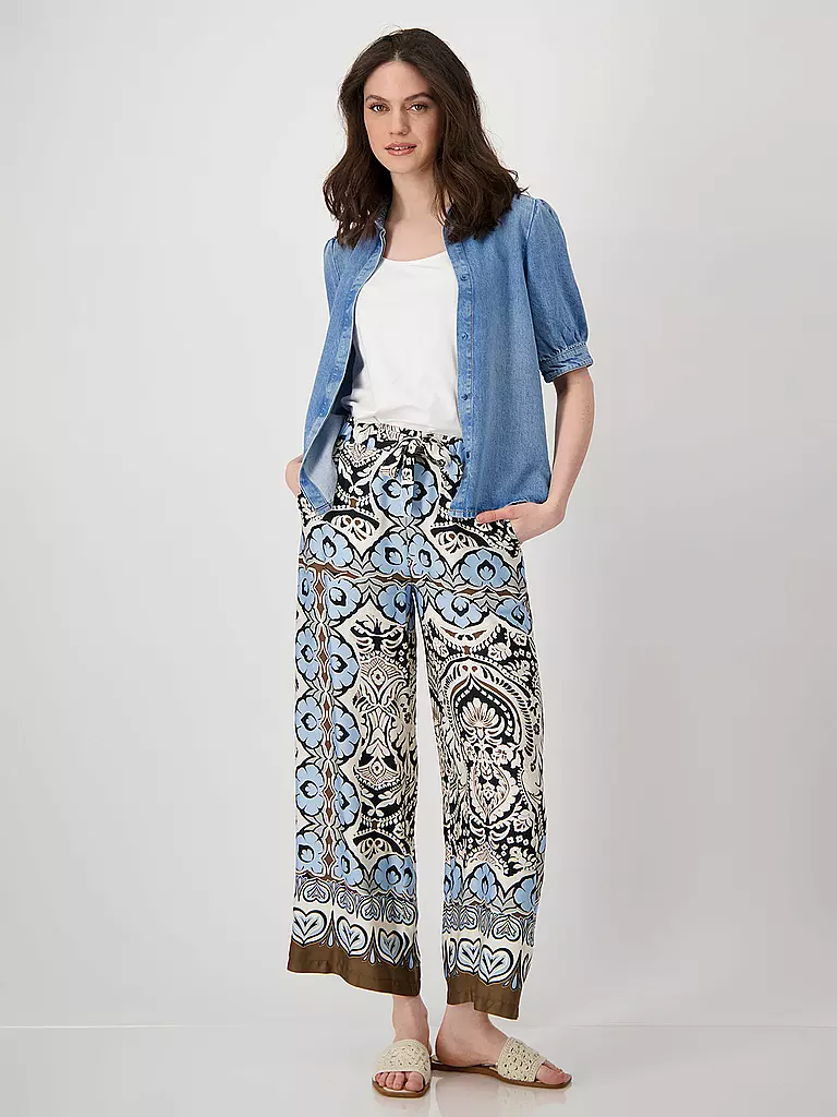 MONARI | Blusenshirt BUENOS AIRES | blau