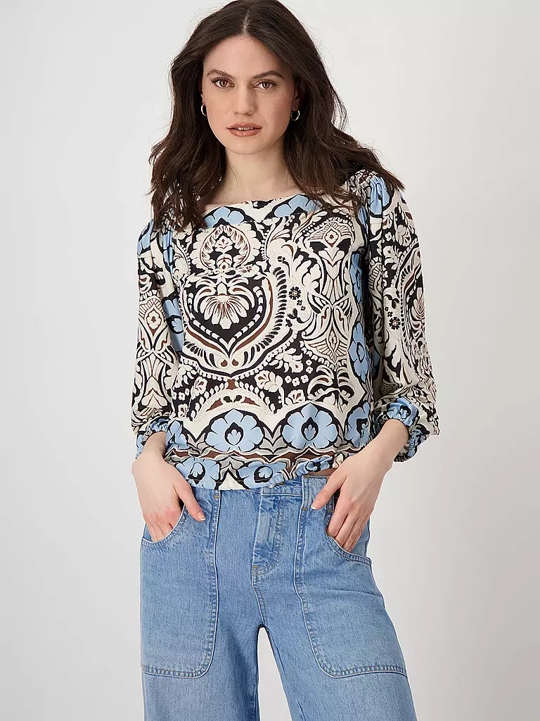 MONARI | Blusenshirt BUENOS AIRES | hellblau