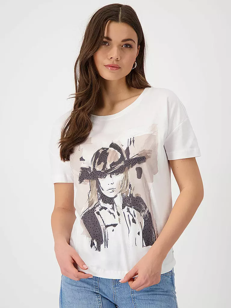 MONARI | Blusenshirt | creme