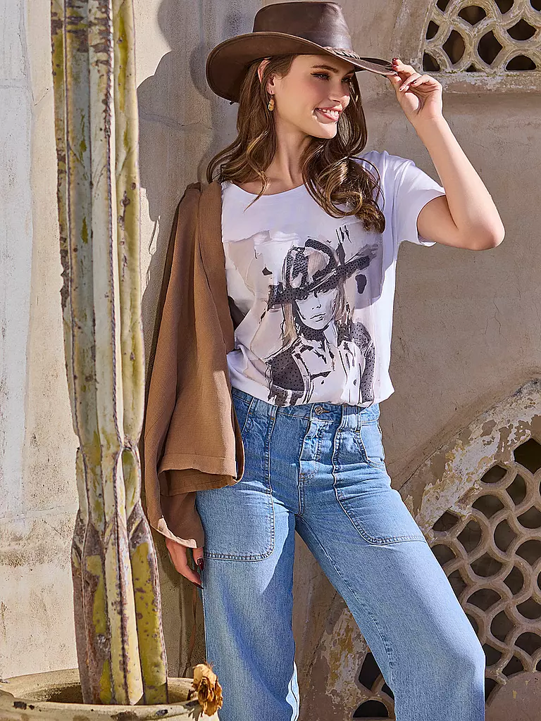 MONARI | Blusenshirt | creme