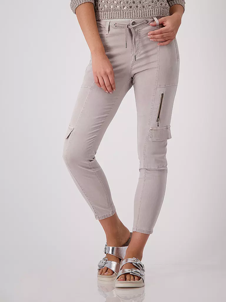 MONARI | Cargohose | creme