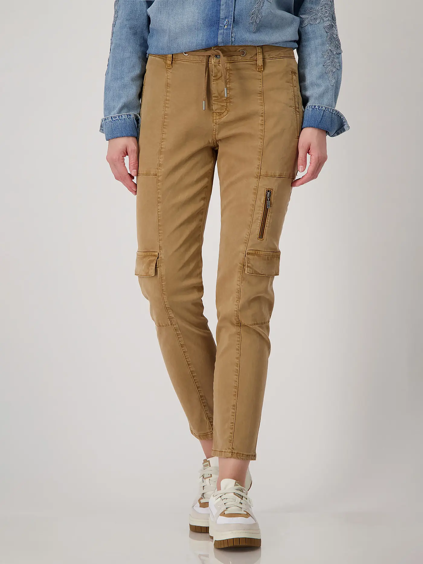 MONARI | Cargohose | camel