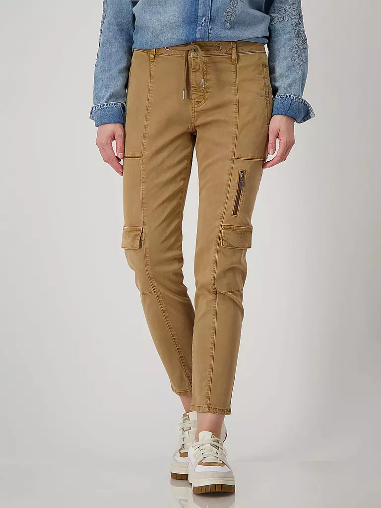 MONARI | Cargohose | creme