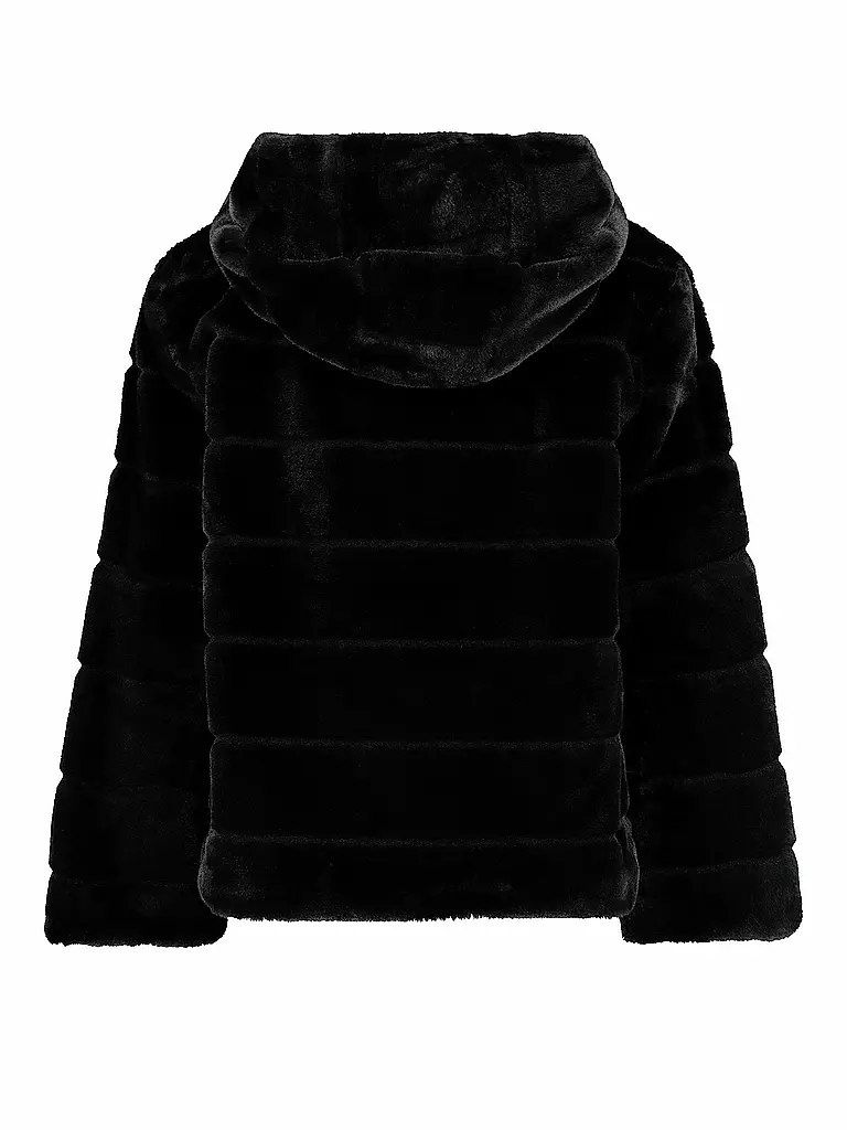 MONARI | Felljacke | schwarz