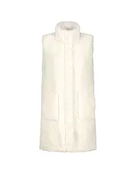 MONARI | Gilet in Felloptik | creme