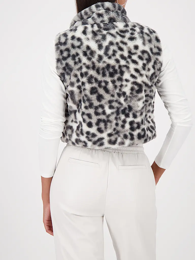 MONARI | Gilet in Felloptik | 