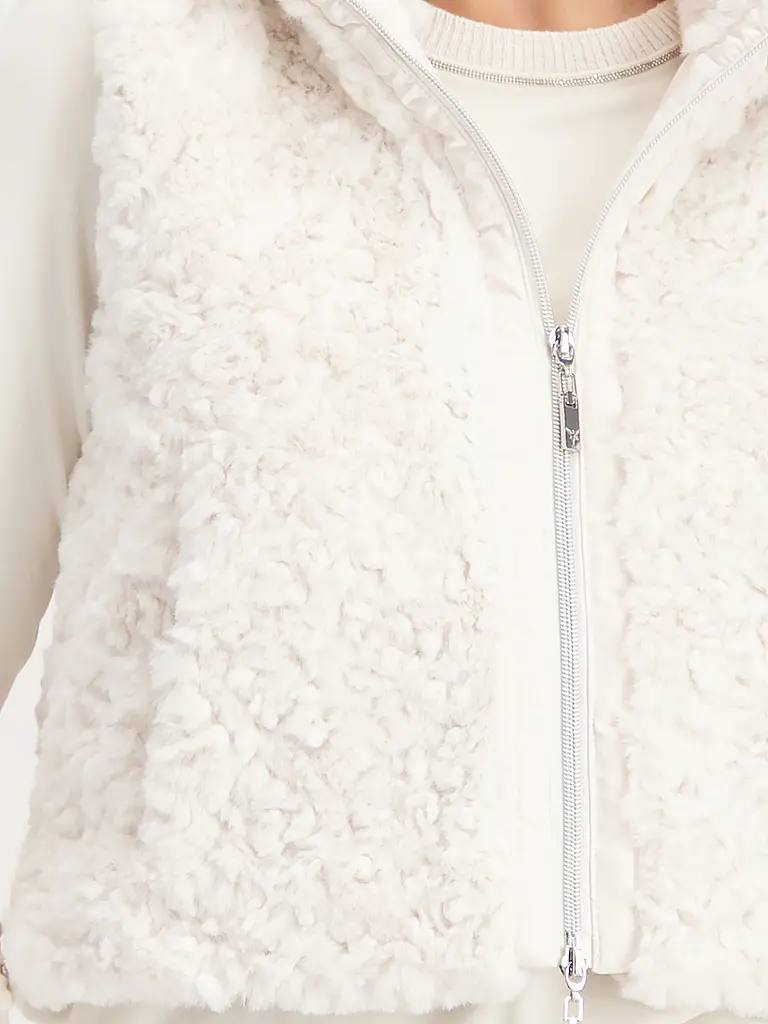 MONARI | Gilet in Felloptik | 