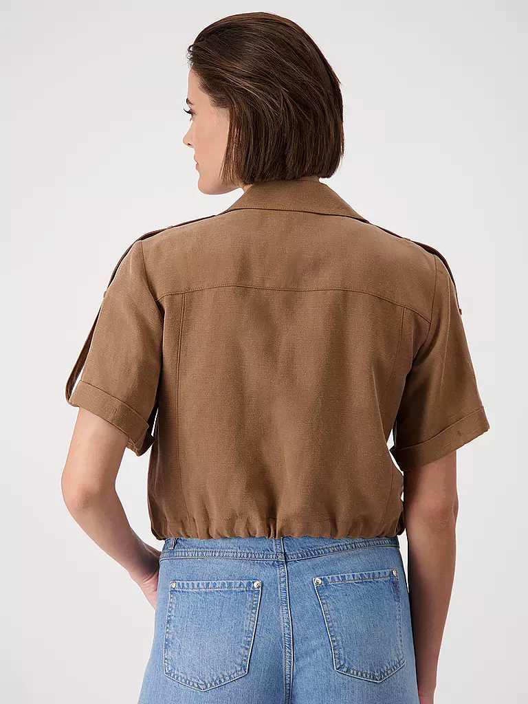MONARI | Hemdbluse | camel