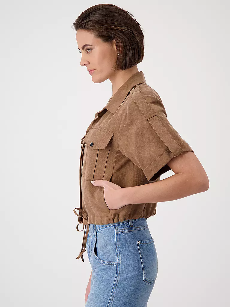 MONARI | Hemdbluse | camel