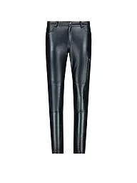 MONARI | Hose in Lederoptik 7/8 | dunkelblau