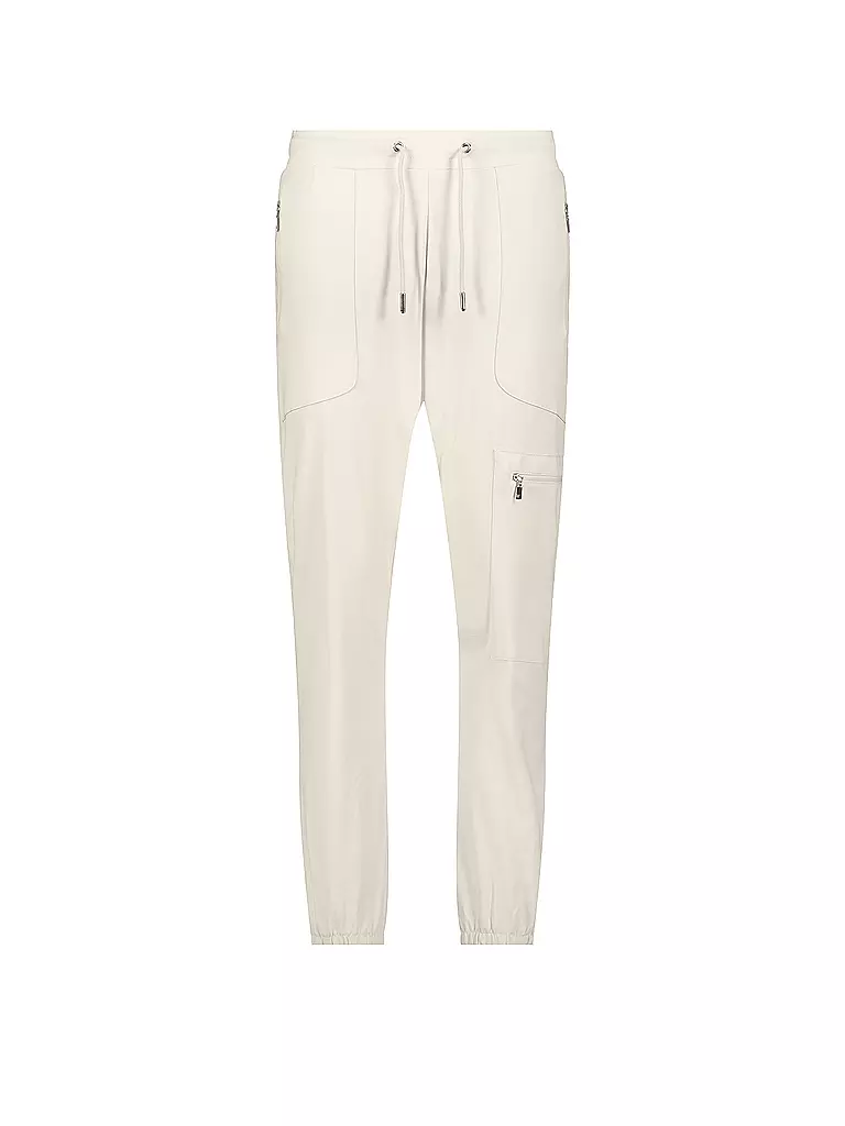 MONARI | Hose Jogging Fit  HAVANNA | creme