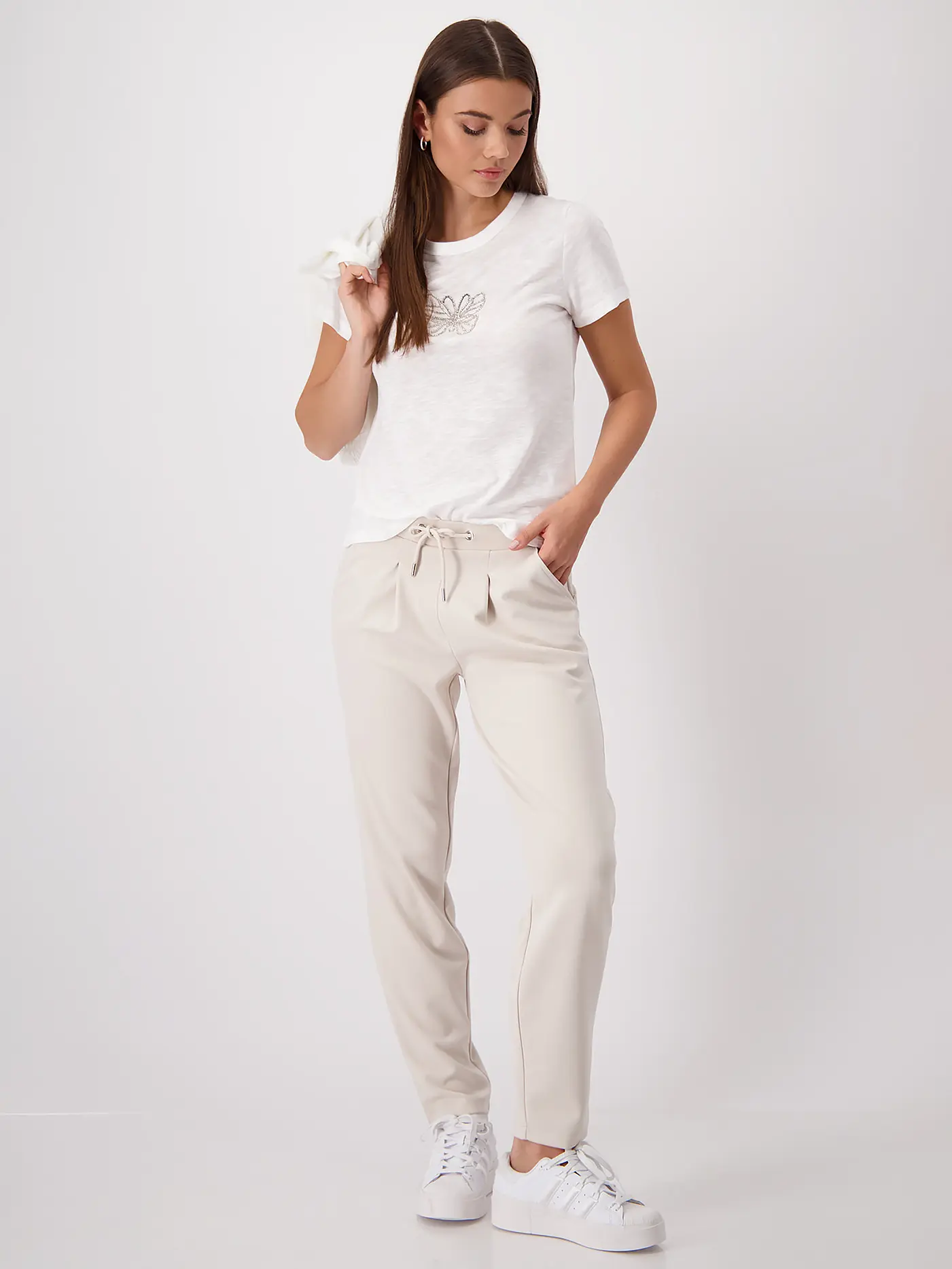 MONARI | Hose Jogging Fit  | beige