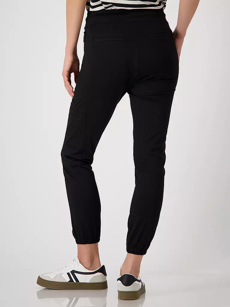 MONARI | Hose Jogging Fit  | schwarz