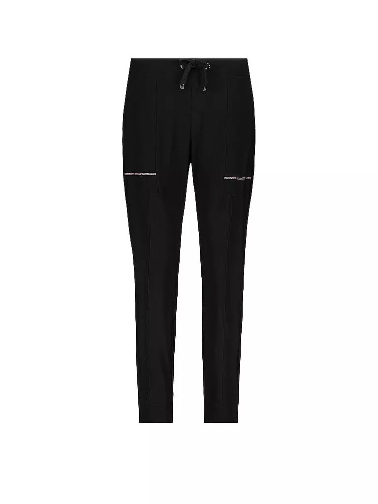 MONARI | Hose Jogging Fit | schwarz