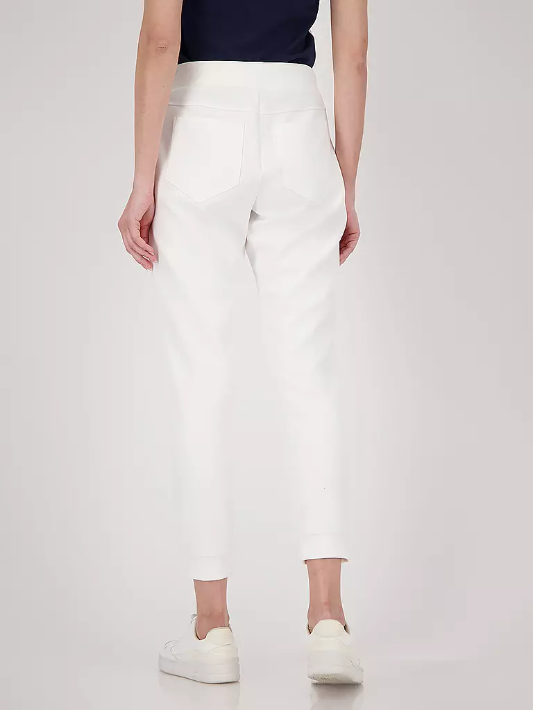 MONARI | Hose Jogging Fit | weiss