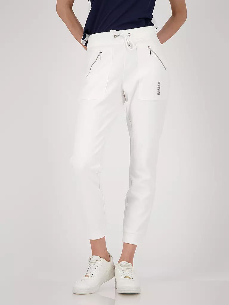 MONARI | Hose Jogging Fit | weiss