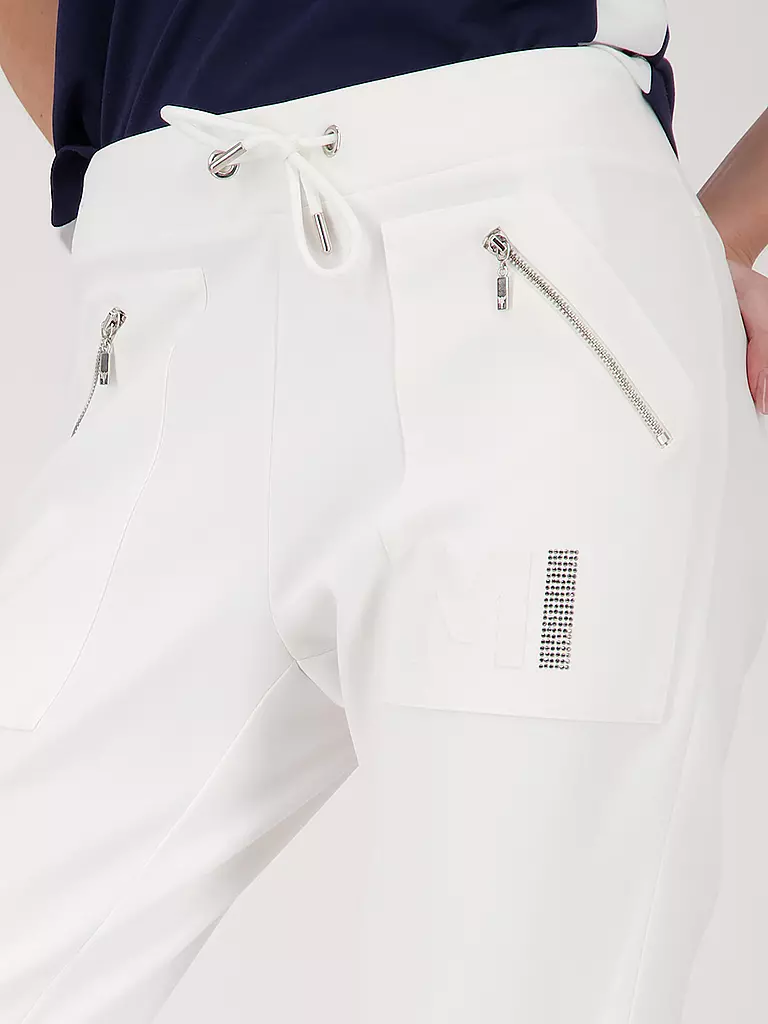 MONARI | Hose Jogging Fit | weiss