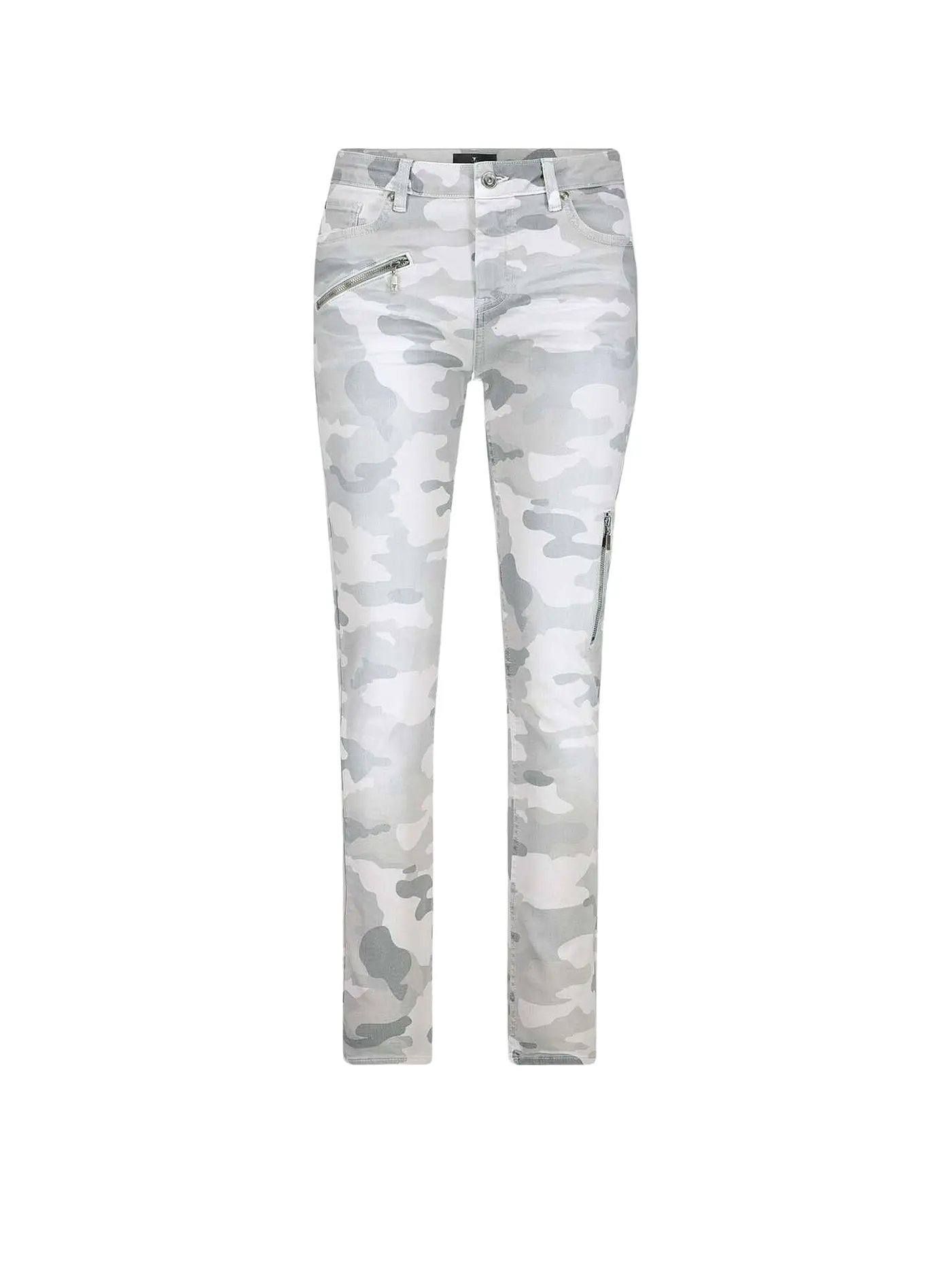MONARI | Hose Slim Fit | hellgrau
